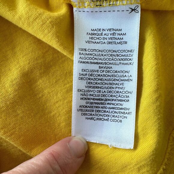 Ralph Lauren Women's Yellow Pullover Hoodie Medium - Picture 9 of 10